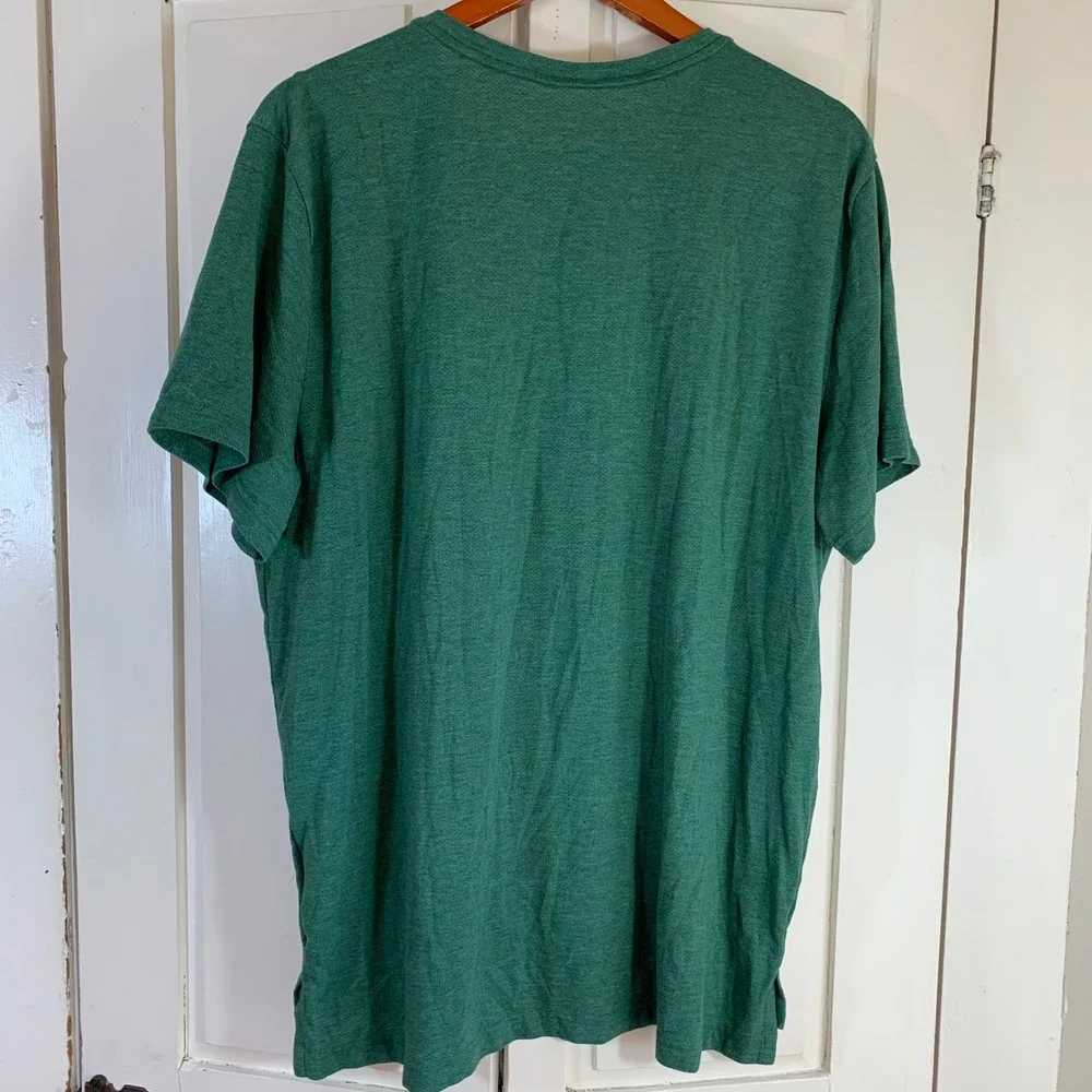 Nike Dri-FIT‎ Mens XL Heather Green Dartmouth D Graphic Training T-Shirt